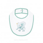 Bavoir coton BIO - ELEPHANT