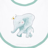 Bavoir coton BIO - ELEPHANT