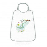 Serviette élastiquée coton - CROCO