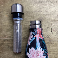 Bouchon infuseur inox pour bouteille 260ml/500ml - QWETCH