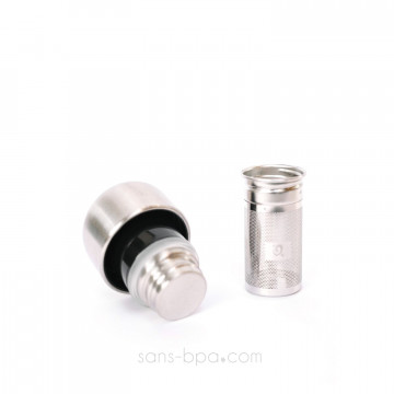 Bouchon infuseur inox pour bouteille 750ml/1000ml - QWETCH 2