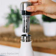 Bouchon infuseur inox pour bouteille 750ml/1000ml - QWETCH