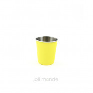 La P'tite timbale inox 180ml - Color - Citron