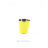 Lot de 4 P'tites timbales inox 180ml - LA MARINA