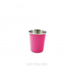 Lot de 4 P'tites timbales inox 180ml - LA MARINA