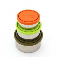 LOT 3 BOITES GIGOGNES en inox de KIDS KONSERVE