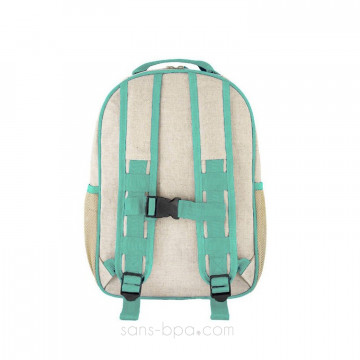 Cartable maternelle lin enduit RENARD 2