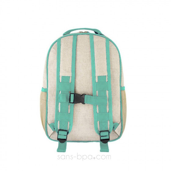 Cartable maternelle lin enduit RENARD