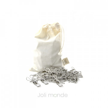 Kit économique 50 pinces inox