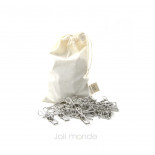 Kit économique 50 pinces inox