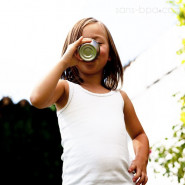 Lot de 4 P'tites timbales inox 180ml - CLEAR