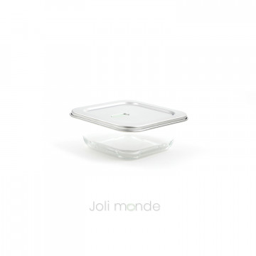 Contenant De verre & d'inox 520ml - Joli Monde 2