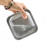 Contenant De verre & d'inox 800ml - Joli Monde