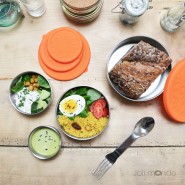 Boite inox & silicone Quadrio - Large