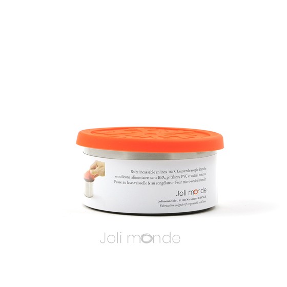 Boite inox & silicone Quadrio - Large