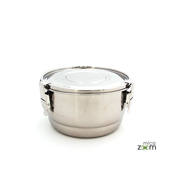 BOITE RONDE HERMETIQUE 16 cm ONYX