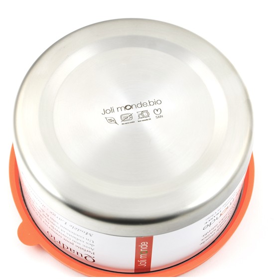 Boite inox & silicone Quadrio - Médium