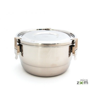 BOITE RONDE HERMETIQUE 18 cm ONYX