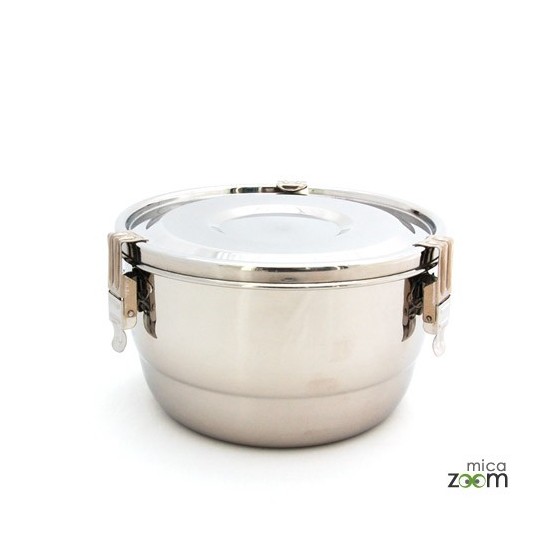 BOITE RONDE HERMETIQUE 18 cm ONYX