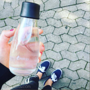 Gourde verre 300 ml PECHE