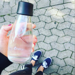 Gourde verre 300 ml PECHE