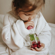 Gourde verre 300ml ROUGE