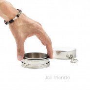 Timbale pliante inox - La Baroudeuse - 250ml