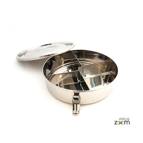 BOITE HERMETIQUE 4 COMPARTIMENTS 19 cm ONYX