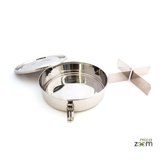 BOITE HERMETIQUE 4 COMPARTIMENTS 19 cm ONYX