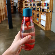 Gourde verre 500 ml ORANGE