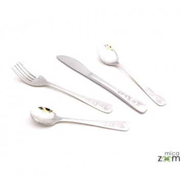 Couverts tout inox enfant CANARDS - Onyx 2