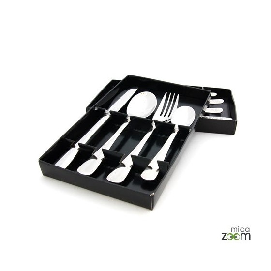 Couverts tout inox enfant CANARDS - Onyx