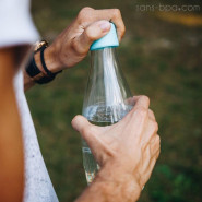 Gourde verre 800 ml - NOIR