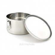 Boite cylindre La Retro Médium . Diam 14cm