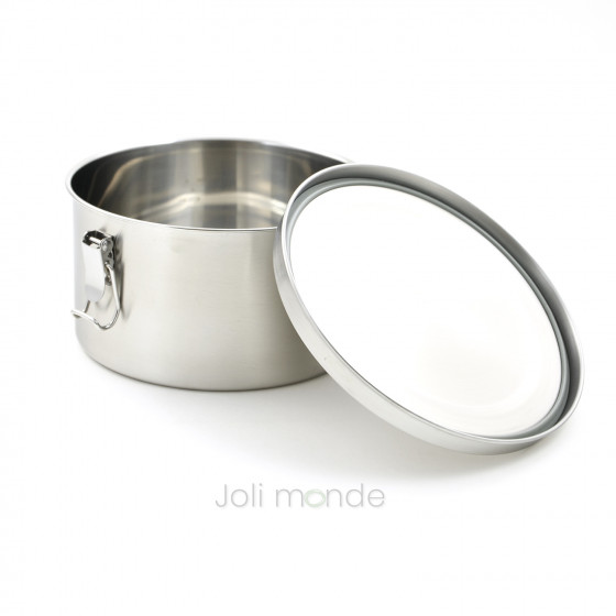 Boite cylindre La Retro Médium . Diam 14cm