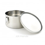 Boite cylindre La Retro Médium . Diam 14cm