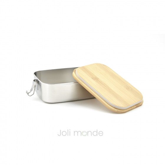 Boite La Bento bambou inox 1000ml sans BPA - JOLI MONDE