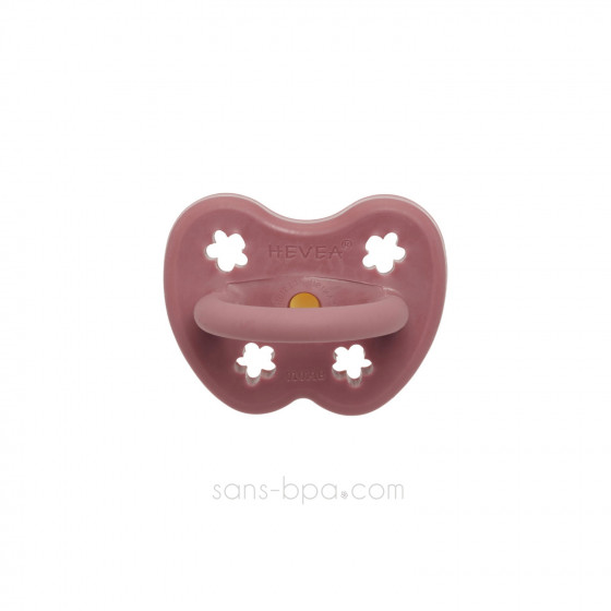 Sucette physiologique 3-36 mois caoutchouc - ROSEWOOD