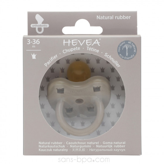Sucette physiologique 3-36 mois caoutchouc - REINDEER GREY