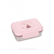 Boite à goûter enfant inox - Tracteur