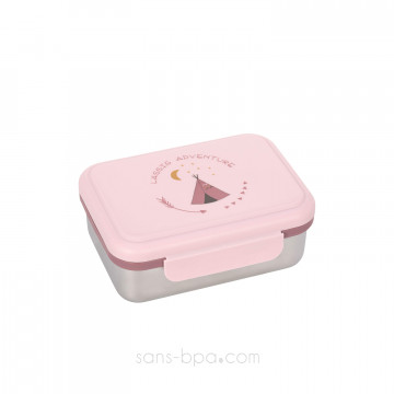 Boite à goûter enfant inox - Tracteur