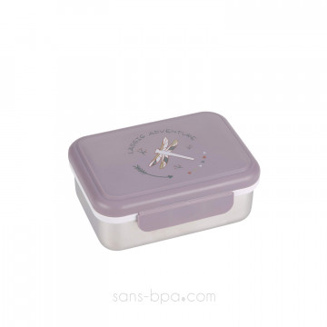 Boite à goûter enfant inox - Libellule - LASSIG