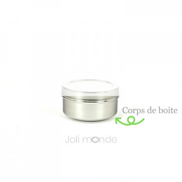 Corps de boite de rechange pour boite 100% inox La Ronde 1-2-3 Joli Monde