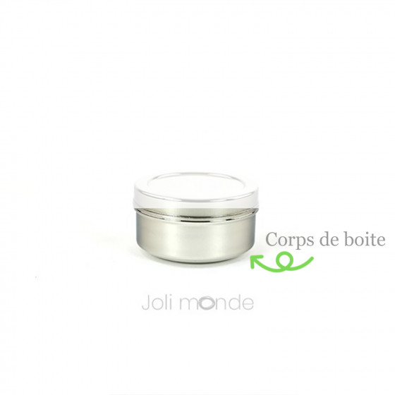 Corps de boite de rechange pour boite 100% inox La Ronde 1-2-3 Joli Monde