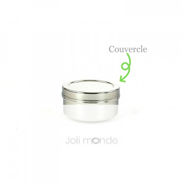 Couvercle de rechange pour boite 100% inox La Ronde 1-2-3 Joli Monde