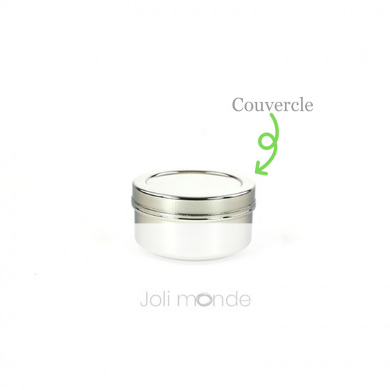 Couvercle de rechange pour boite 100% inox La Ronde 1-2-3 Joli Monde