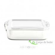 Corps de boite de rechange pour la boite inox La Rectangle Étanche - 1600ml Joli Monde