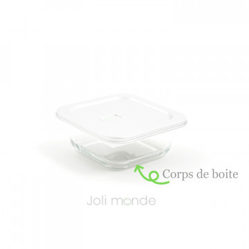 Corps de boite de rechange pour contenant DE VERRE & D'INOX - Joli Monde