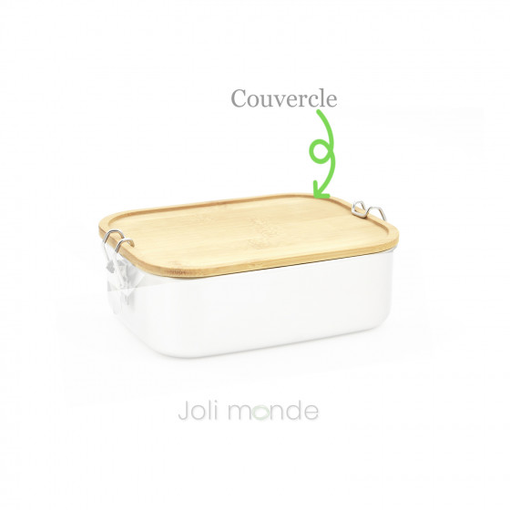 Couvercle de rechange pour boite La Bento bambou ou inox . 1000ml- Joli Monde