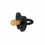 Sucette physiologique 3-36 mois caoutchouc  - SPACE BLACK